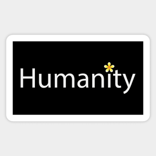 Humanity artistic fun design Sticker